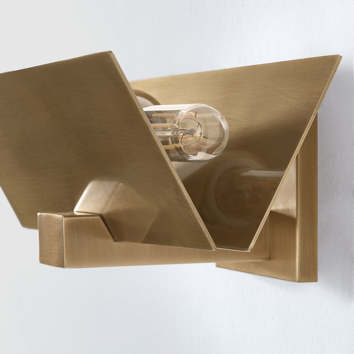 Lander 2 Light 13 inch Patina Brass Wall Sconce Wall Light